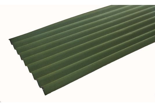 NEWOLINE Corrugated Bitumen Roofing Sheets - GREEN  2m x 0.97m x 3mm (CALL TO ENQUIRE)