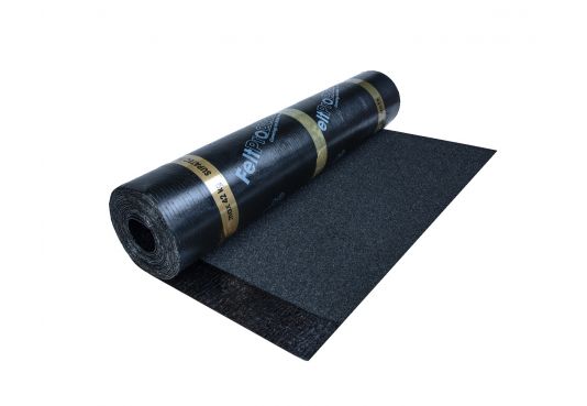 Torch-On Black Mineral Felt 4.5mm SBS Roofing Cap Sheet - SupaTec 8m x 1m x 5kg/m2