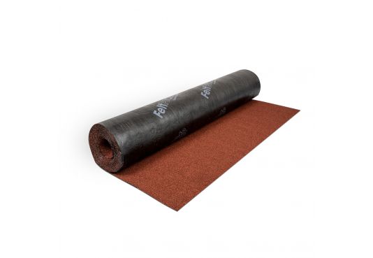 Polyester Shed Roofing Felt- Red Mineral - 10m x 1m - Ultimate Quality 