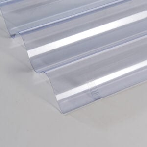NEWOLINE PVC Transparent Corrugated Roofing Sheets   2m x 0.97m x 1.0mm - CALL TO ENQUIRE
