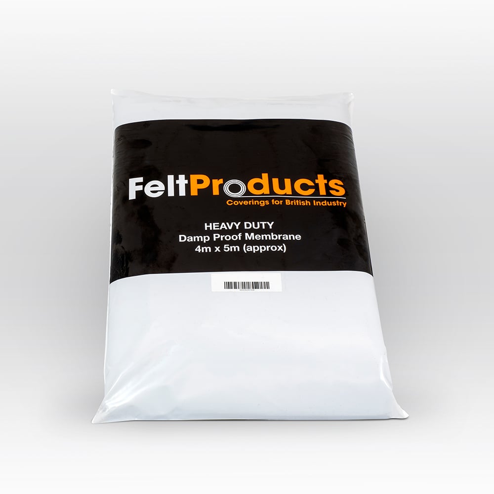 Damp Proof Membrane HEAVY DUTY PLUS - HANDY PACK 1200 gauge/300mu - 4m x 5m