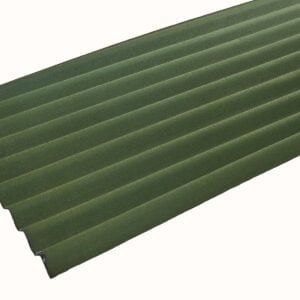 NEWOLINE Corrugated Bitumen Roofing Sheets - GREEN  2m x 0.97m x 3mm (CALL TO ENQUIRE)