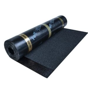 Torch-On Black Mineral Felt 4.5mm SBS Roofing Cap Sheet - SupaTec 8m x 1m x 5kg/m2