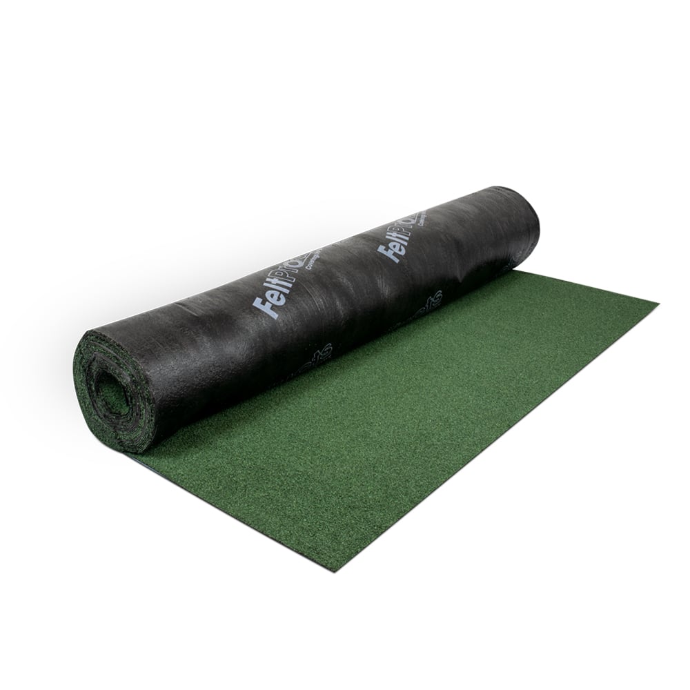Clout Nails (0.5kg) 13mm + Polyester Shed Roofing Felt (Green) 20m x 1m Combo
